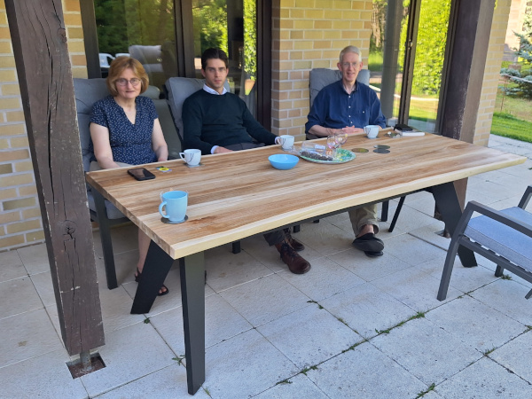 Overkapt terras